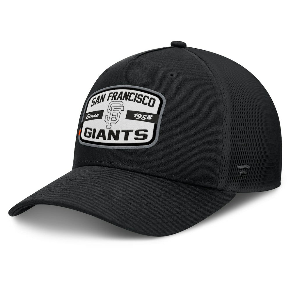 San Francisco Giants Fanatics Team Patch A-Frame Trucker Snapback Hat - MLB