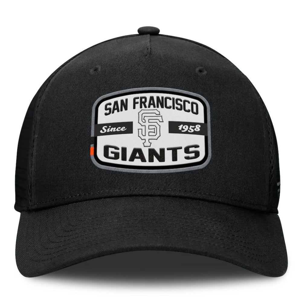 San Francisco Giants Fanatics Team Patch A-Frame Trucker Snapback Hat - MLB