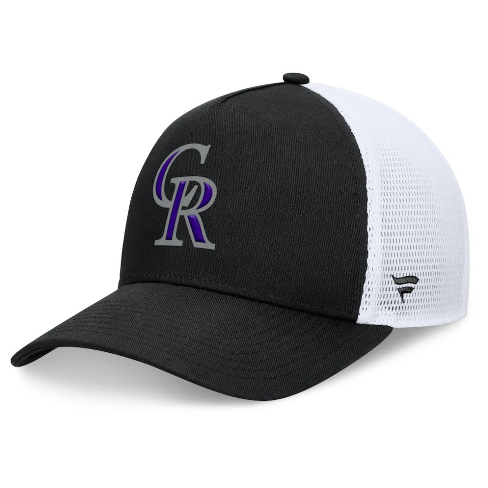 Colorado Rockies Fanatics Fundamental A-Frame Adjustable Hat - MLB