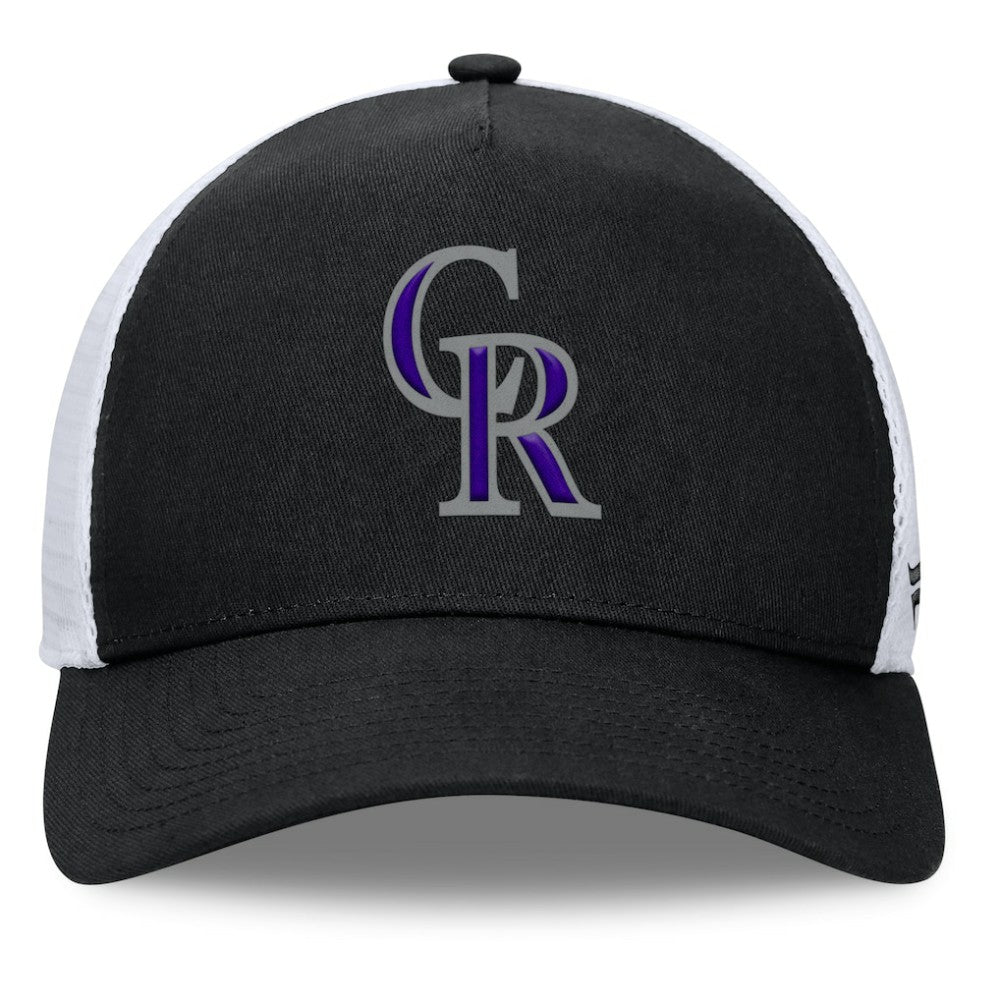 Colorado Rockies Fanatics Fundamental A-Frame Adjustable Hat - MLB
