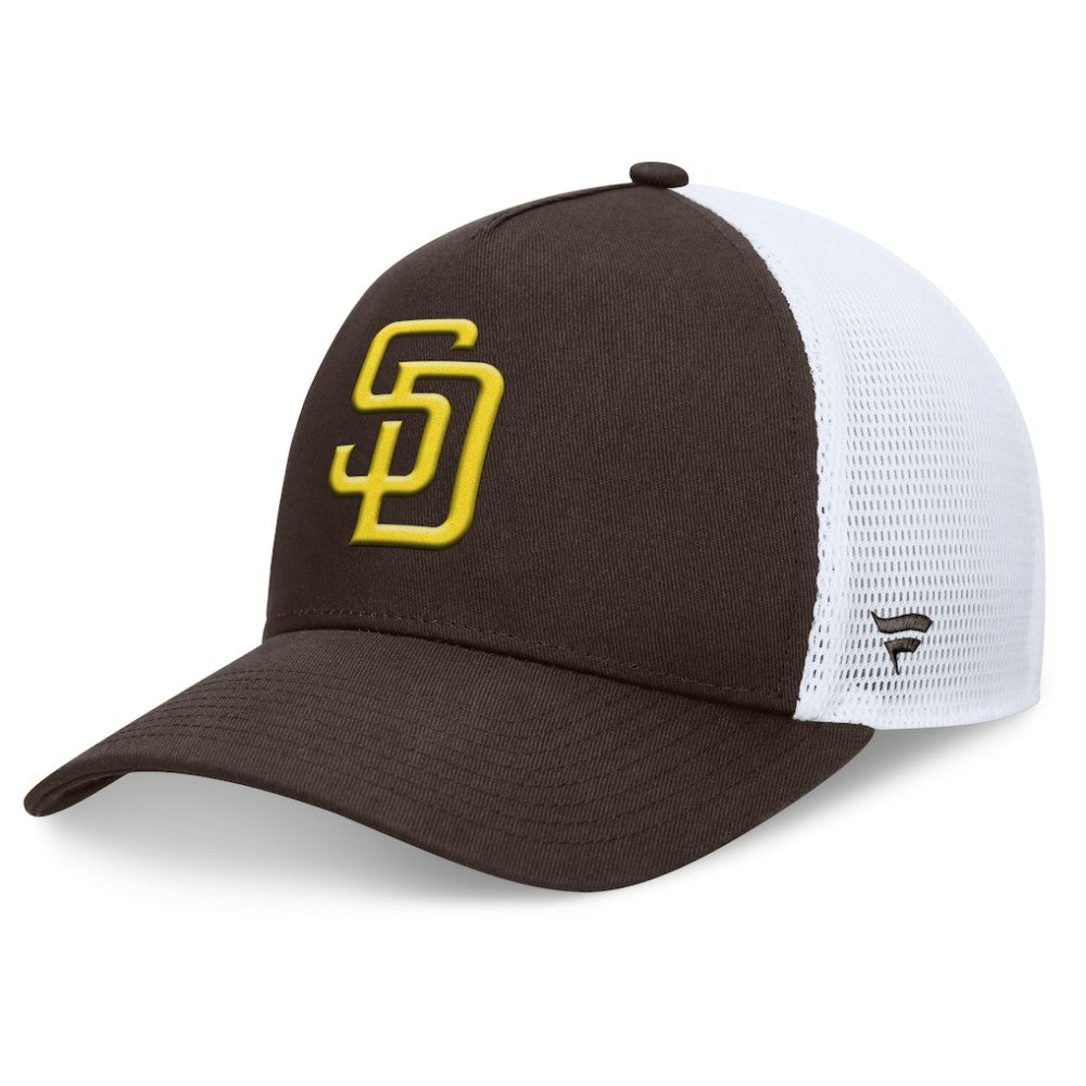 San Diego Padres Fanatics Fundamental A-Frame Adjustable Hat - MLB