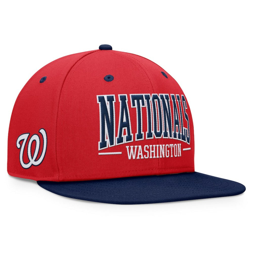 Washington Nationals Fanatics Fundamental Bold Snapback Hat - MLB