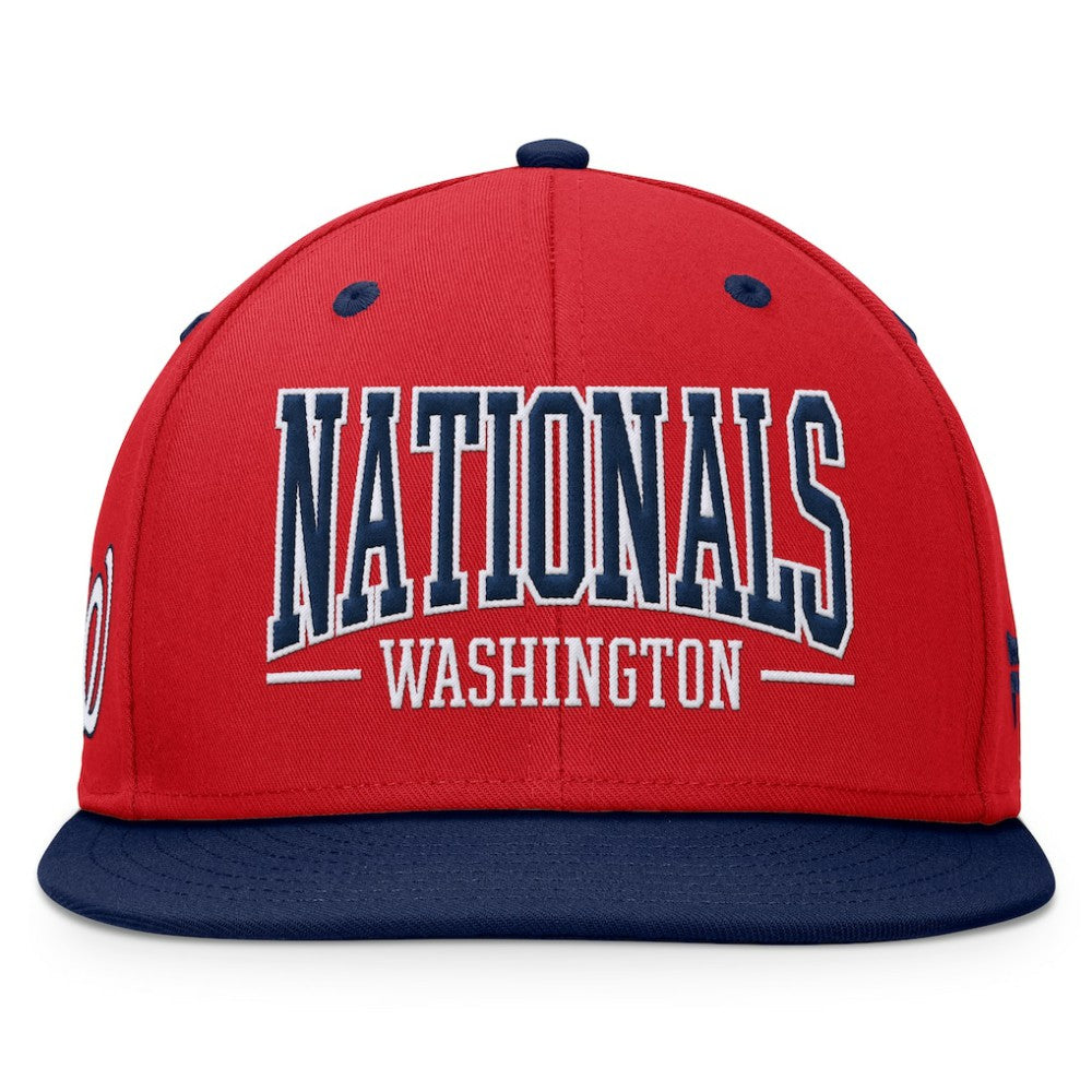 Washington Nationals Fanatics Fundamental Bold Snapback Hat - MLB