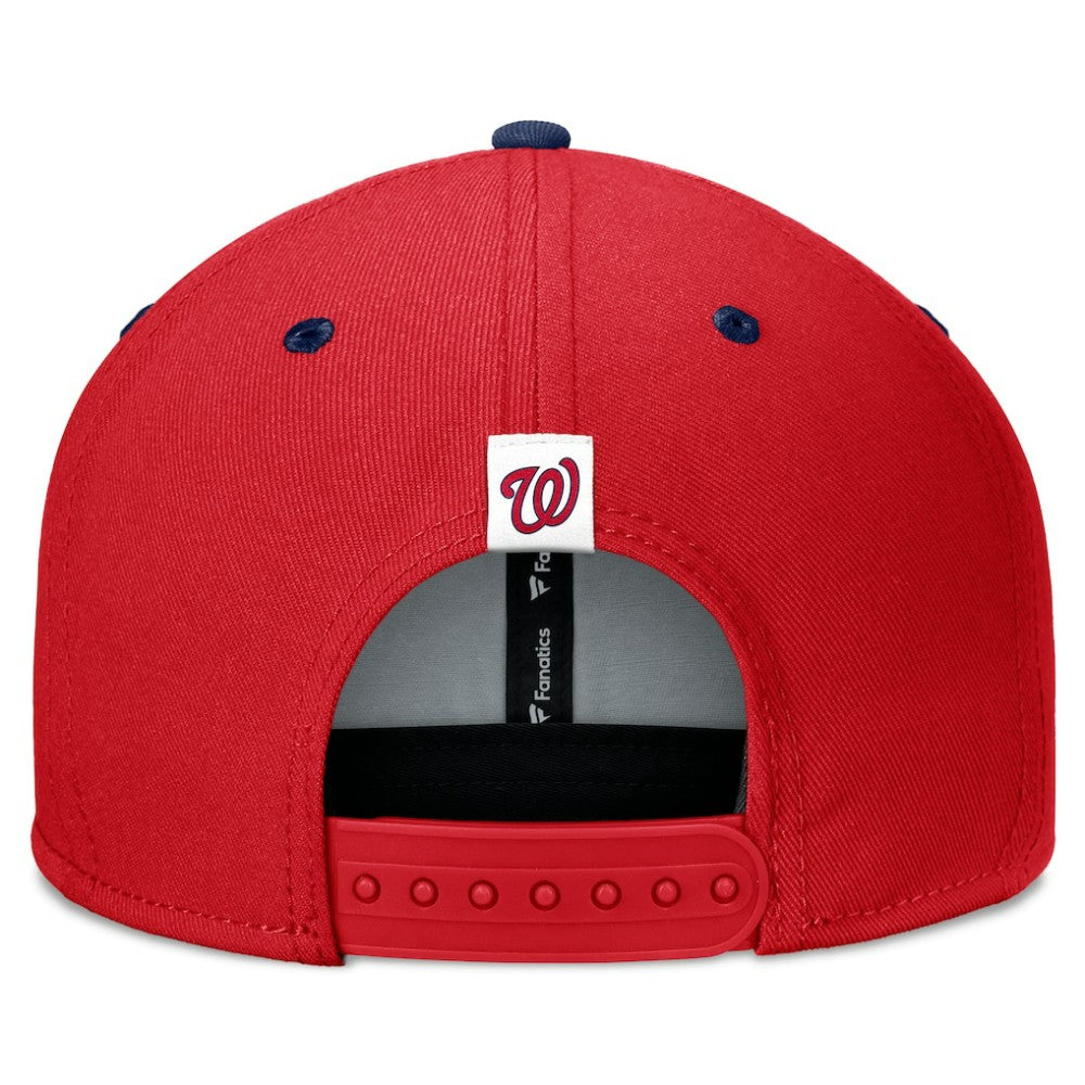 Washington Nationals Fanatics Fundamental Bold Snapback Hat - MLB