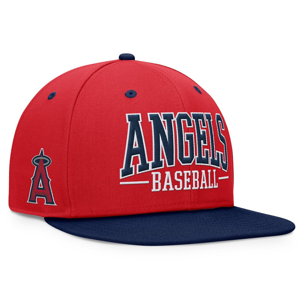 Los Angeles Angels Fanatics Fundamental Bold Snapback Hat - MLB