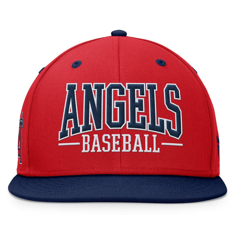 Los Angeles Angels Fanatics Fundamental Bold Snapback Hat - MLB