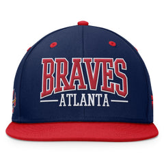 Atlanta Braves Fanatics Fundamental Bold Snapback Hat - MLB