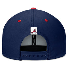 Atlanta Braves Fanatics Fundamental Bold Snapback Hat - MLB