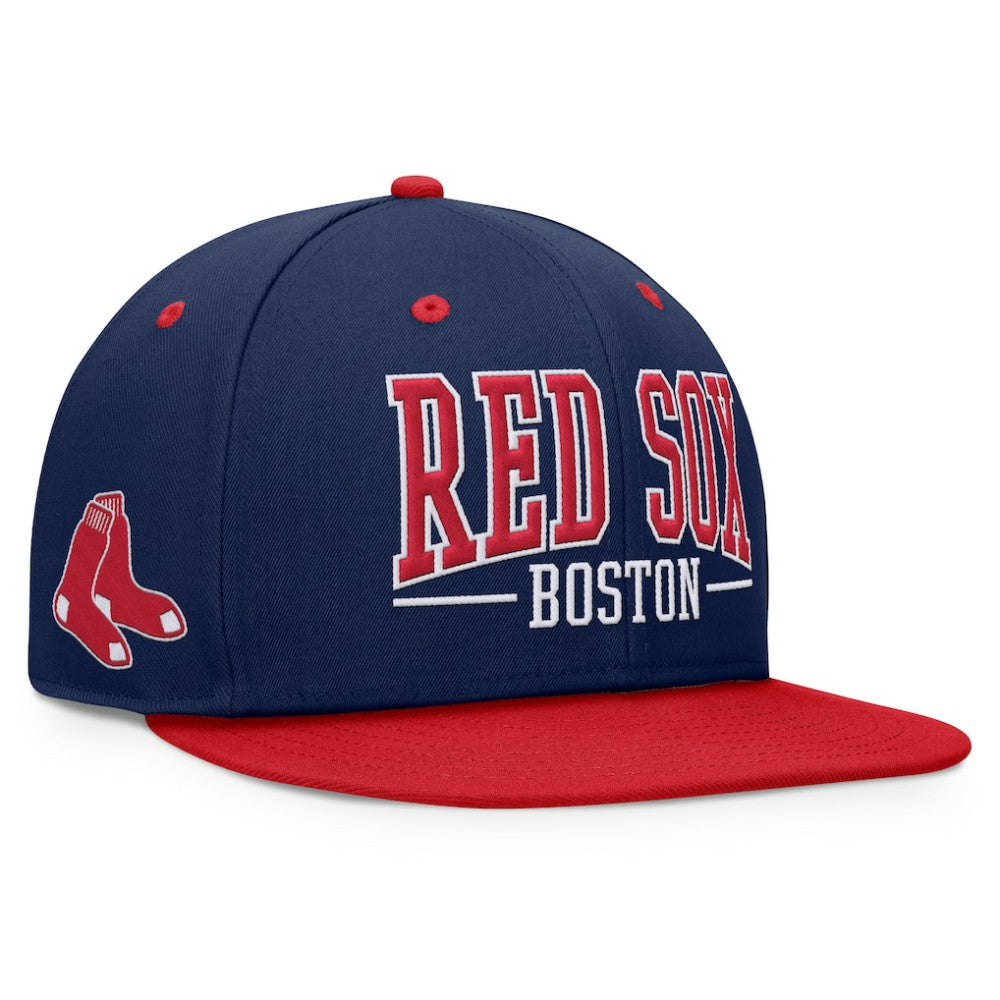 Boston Red Sox Fanatics Fundamental Bold Snapback Hat - MLB