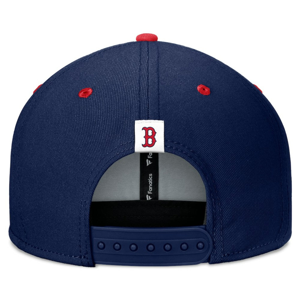 Boston Red Sox Fanatics Fundamental Bold Snapback Hat - MLB