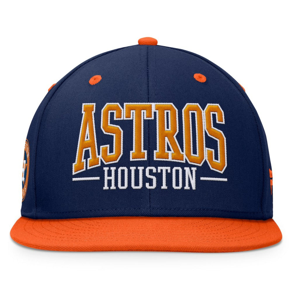 Houston Astros Fanatics Fundamental Bold Snapback Hat - MLB
