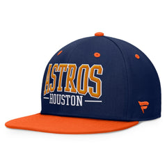 Houston Astros Fanatics Fundamental Bold Snapback Hat - MLB