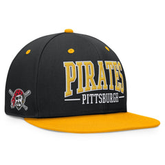 Pittsburgh Pirates Fanatics Fundamental Bold Snapback Hat - MLB