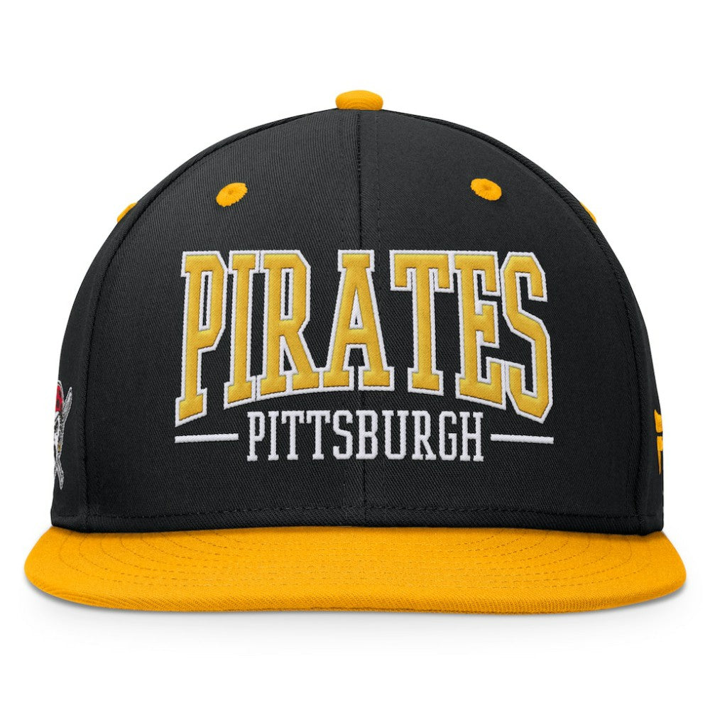 Pittsburgh Pirates Fanatics Fundamental Bold Snapback Hat - MLB