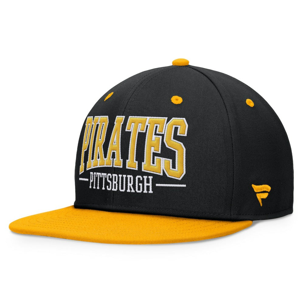 Pittsburgh Pirates Fanatics Fundamental Bold Snapback Hat - MLB