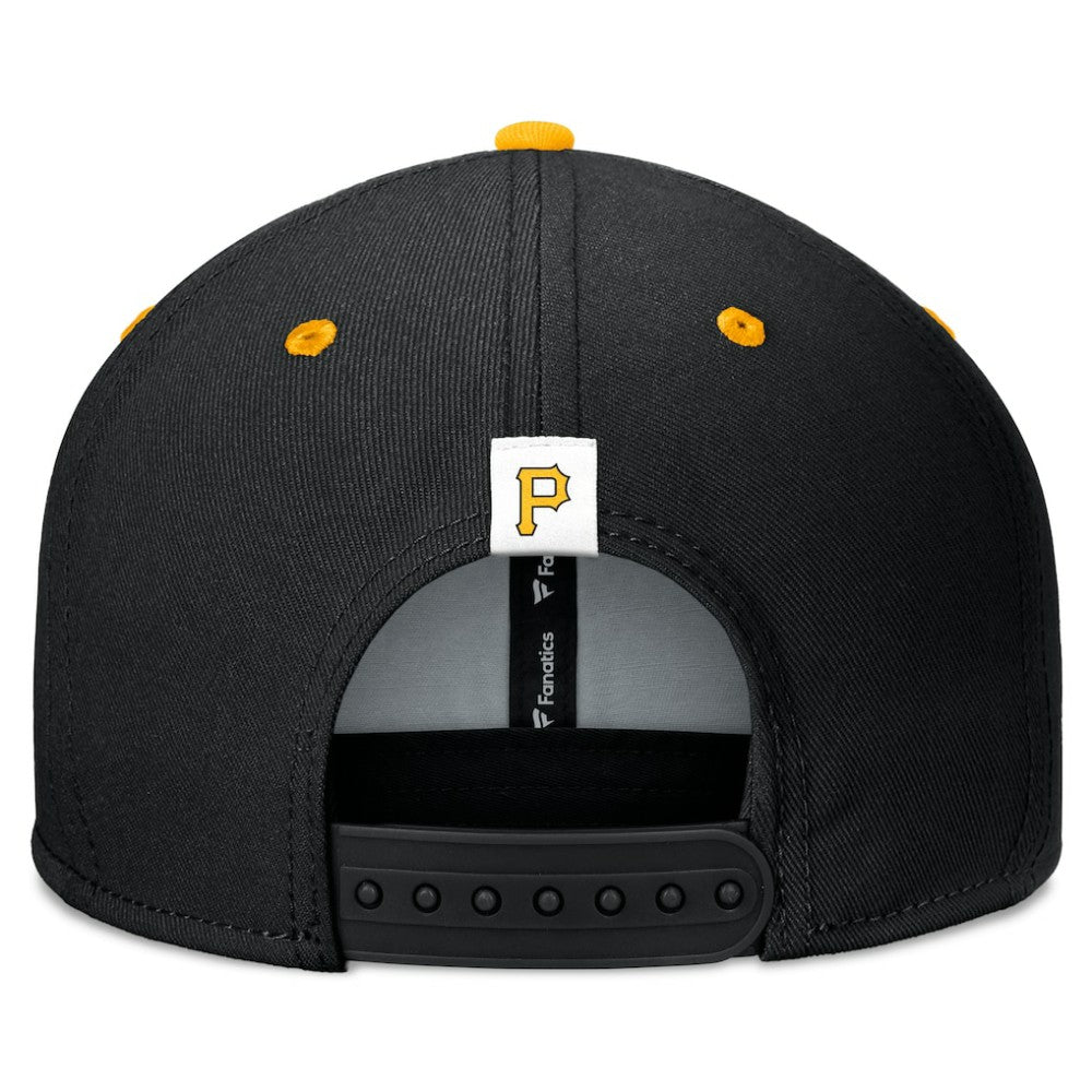 Pittsburgh Pirates Fanatics Fundamental Bold Snapback Hat - MLB