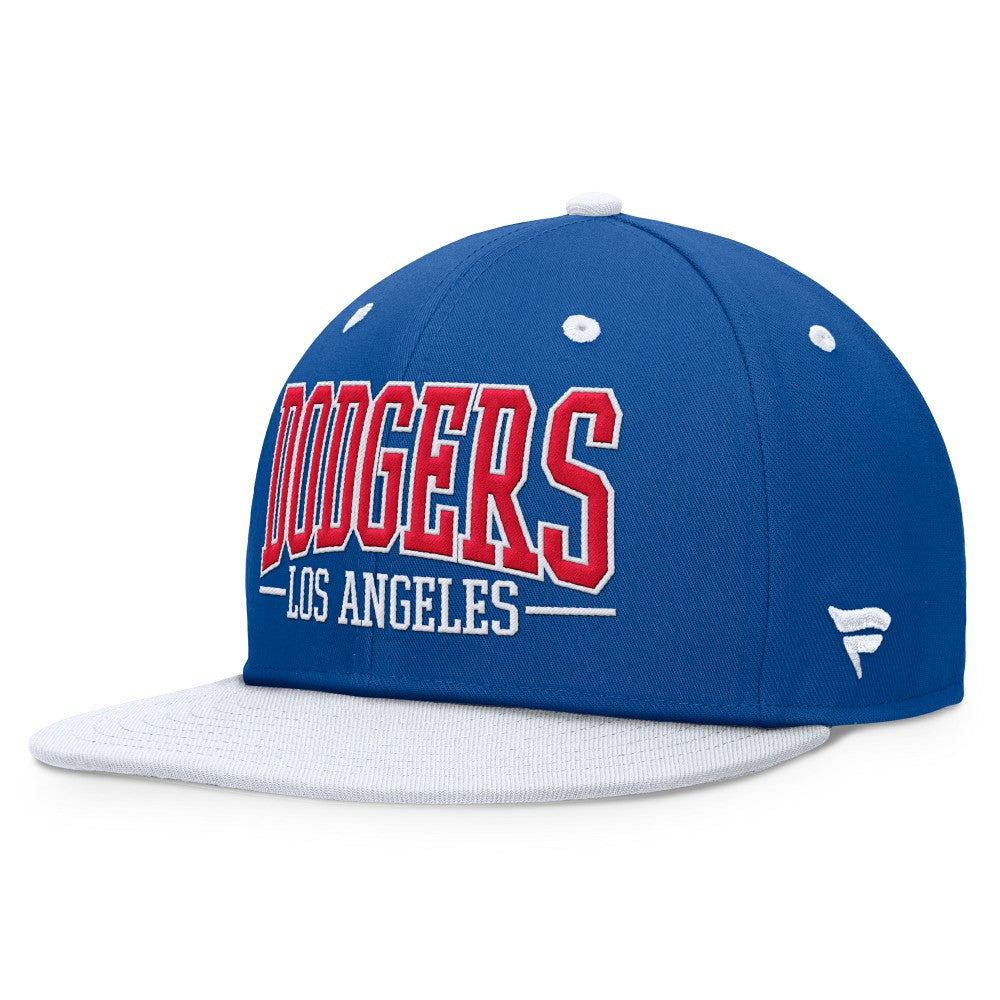 Los Angeles Dodgers Fanatics Fundamental Bold Snapback Hat - MLB
