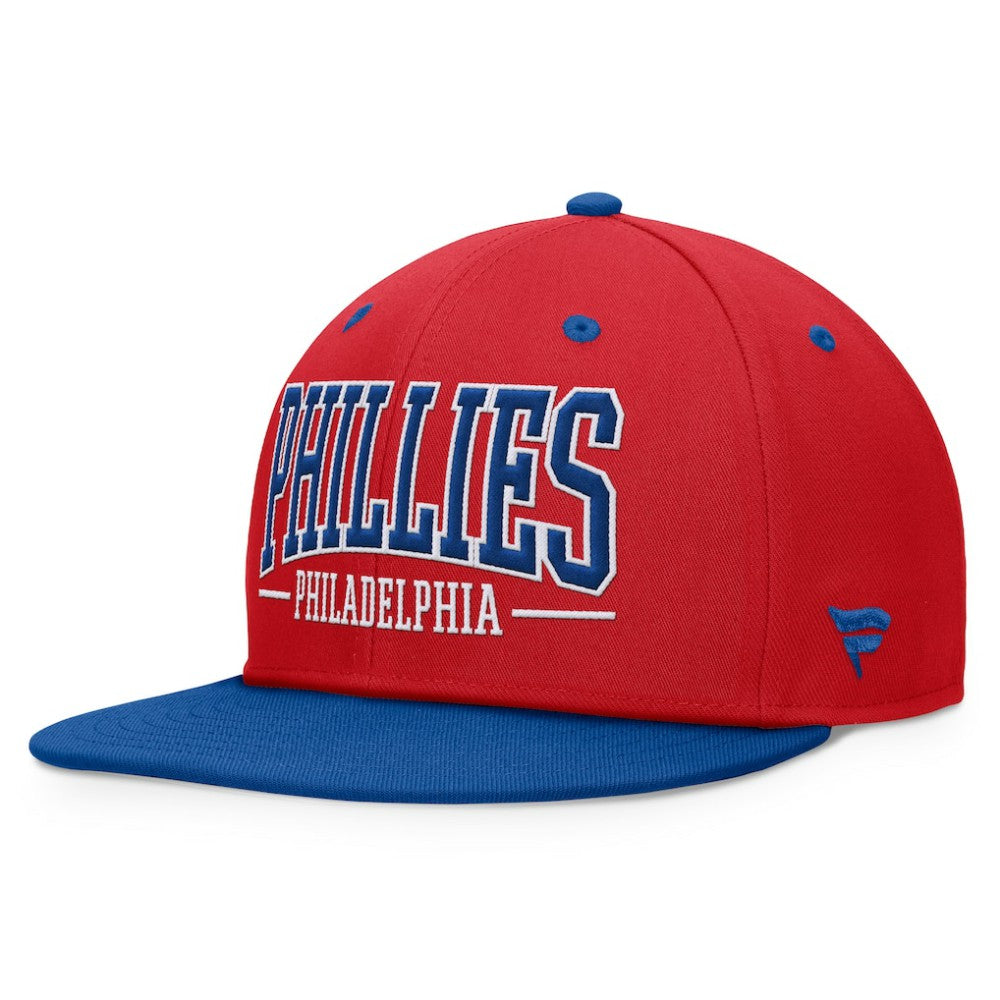 Philadelphia Phillies Fanatics Fundamental Bold Snapback Hat - MLB