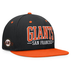 San Francisco Giants Fanatics Fundamental Bold Snapback Hat - MLB