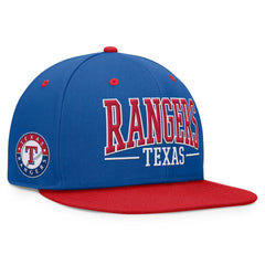 Texas Rangers Fanatics Fundamental Bold Snapback Hat - MLB