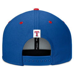 Texas Rangers Fanatics Fundamental Bold Snapback Hat - MLB