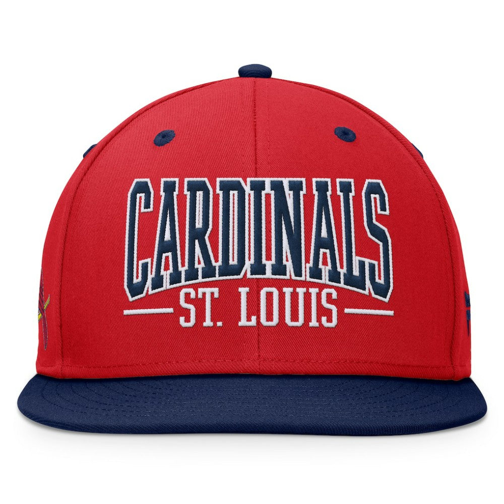 St. Louis Cardinals Fanatics Fundamental Bold Snapback Hat - MLB