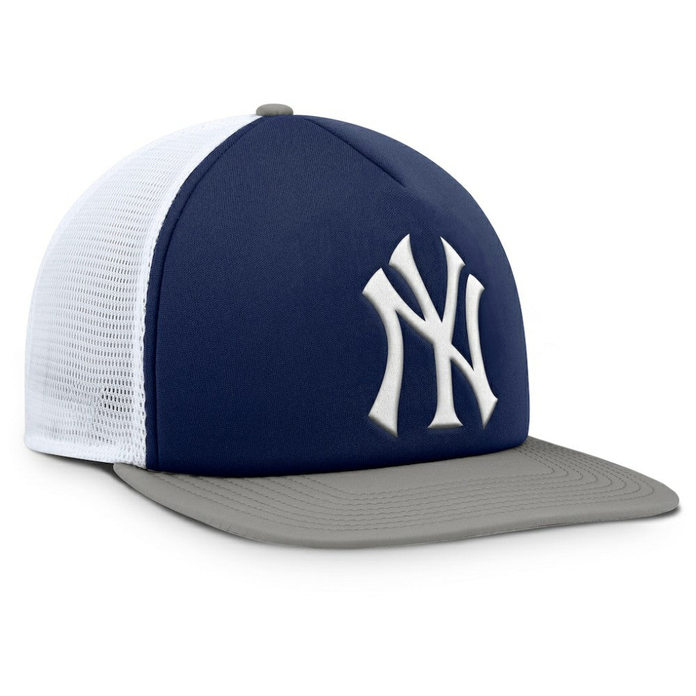 New York Yankees Fanatics Fundamental Foam Front Snapback Hat - MLB