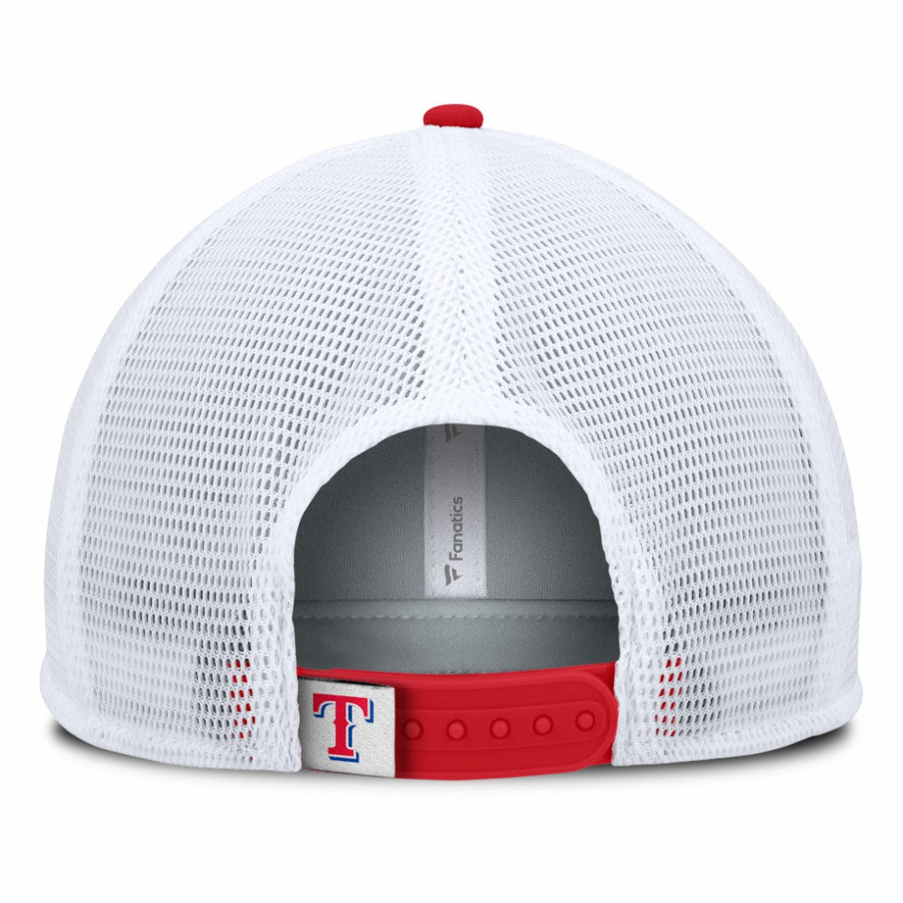 Texas Rangers Fanatics Fundamental Foam Front Snapback Hat - MLB