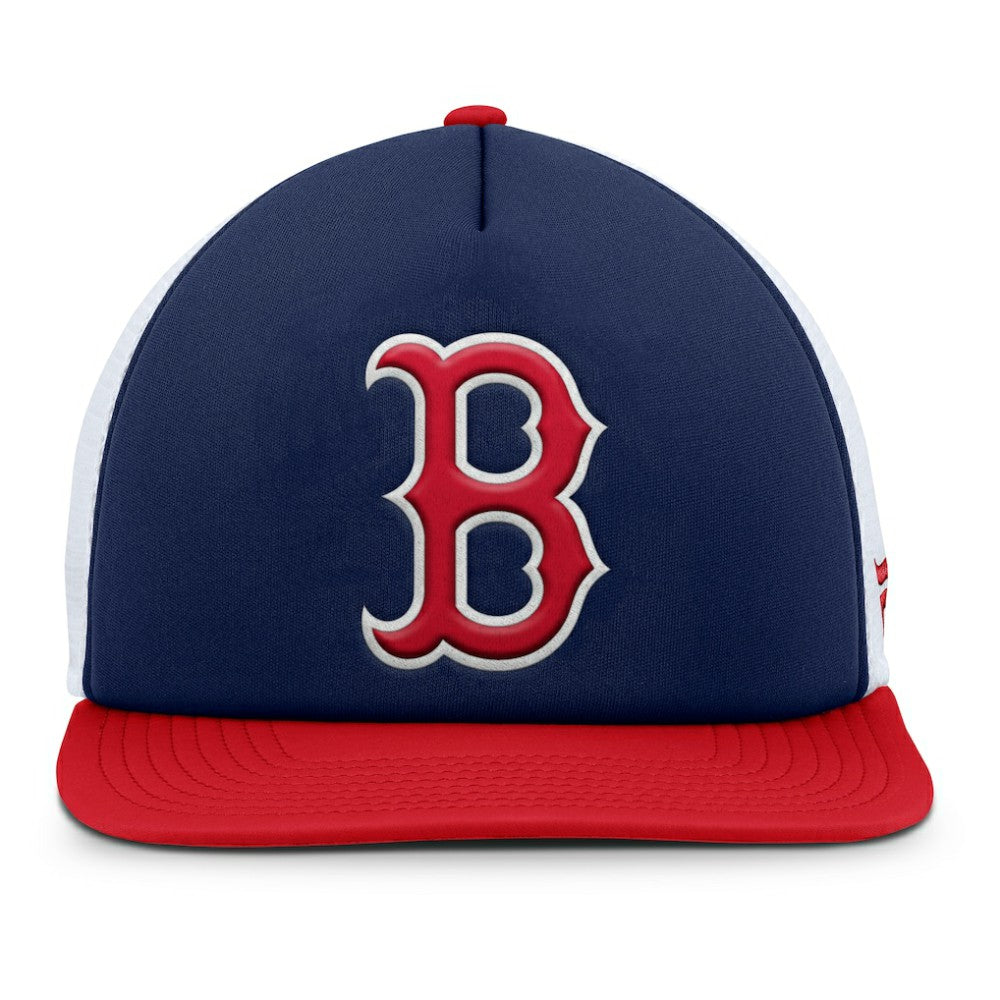 Boston Red Sox Fanatics Fundamental Foam Front Snapback Hat - MLB
