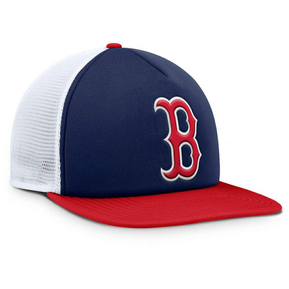 Boston Red Sox Fanatics Fundamental Foam Front Snapback Hat - MLB