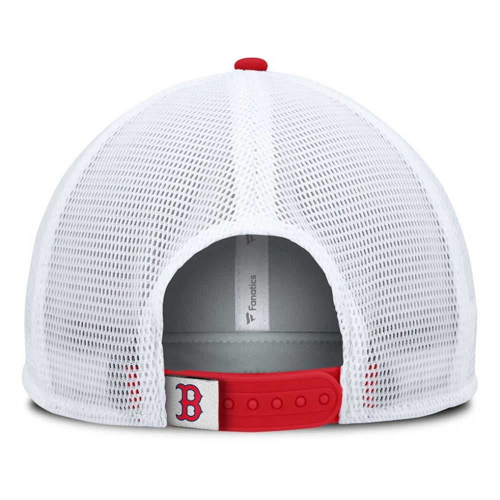 Boston Red Sox Fanatics Fundamental Foam Front Snapback Hat - MLB