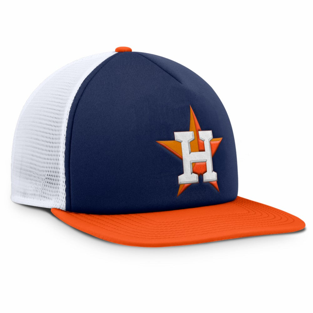 Houston Astros Fanatics Fundamental Foam Front Snapback Hat - MLB