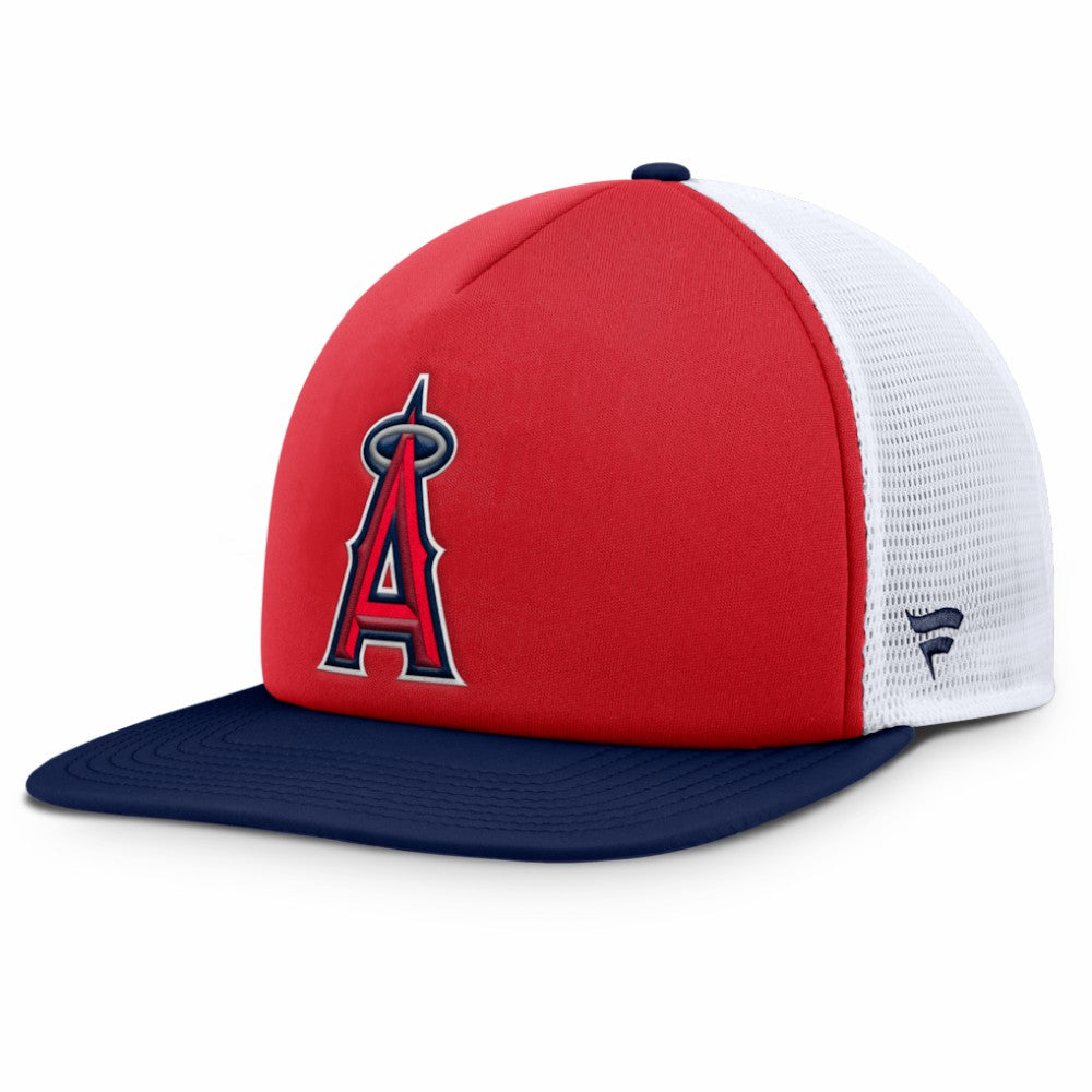 Los Angeles Angels Fanatics Fundamental Foam Front Snapback Hat - MLB