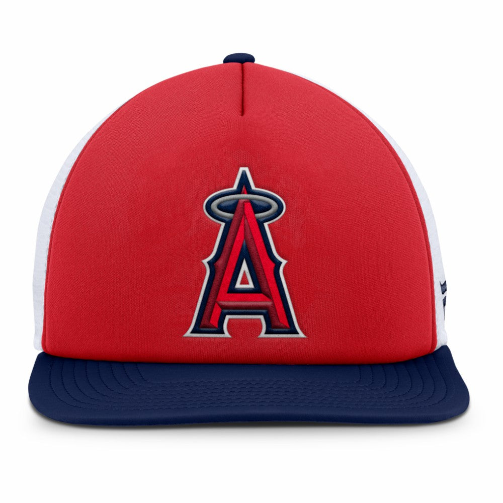 Los Angeles Angels Fanatics Fundamental Foam Front Snapback Hat - MLB