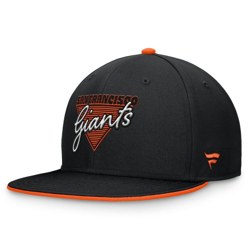 San Francisco Giants Fanatics Fundamental Tri-Script Fitted Hat - MLB