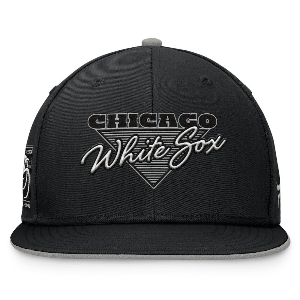 Chicago White Sox Fanatics Fundamental Tri-Script Fitted Hat - MLB