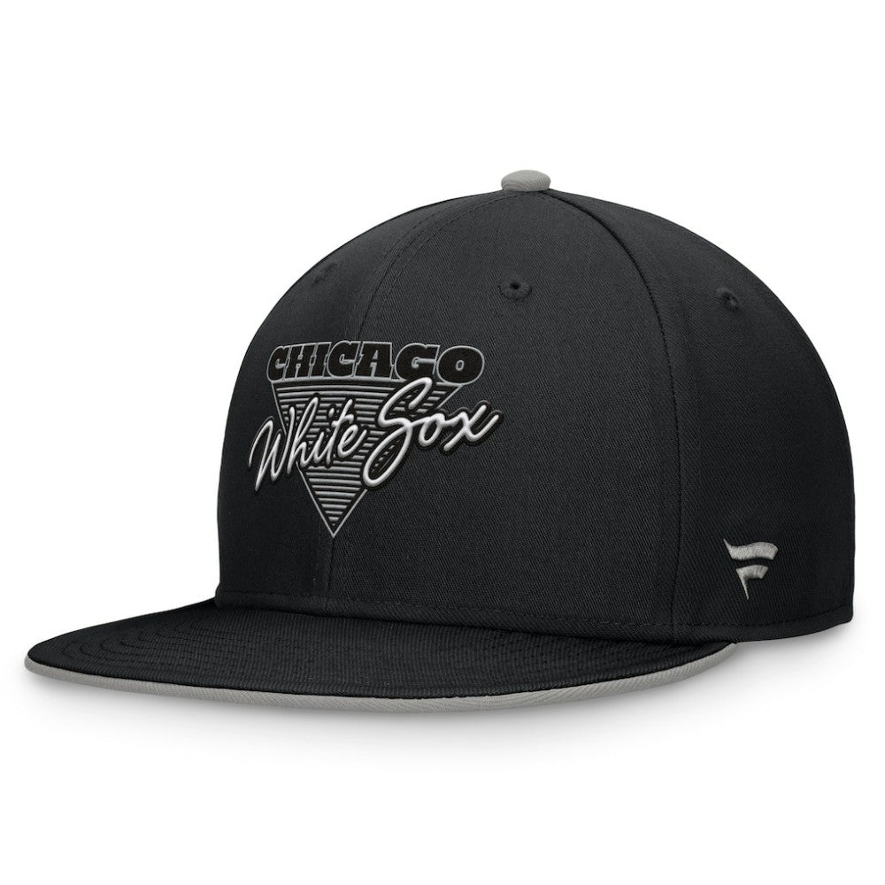 Chicago White Sox Fanatics Fundamental Tri-Script Fitted Hat - MLB