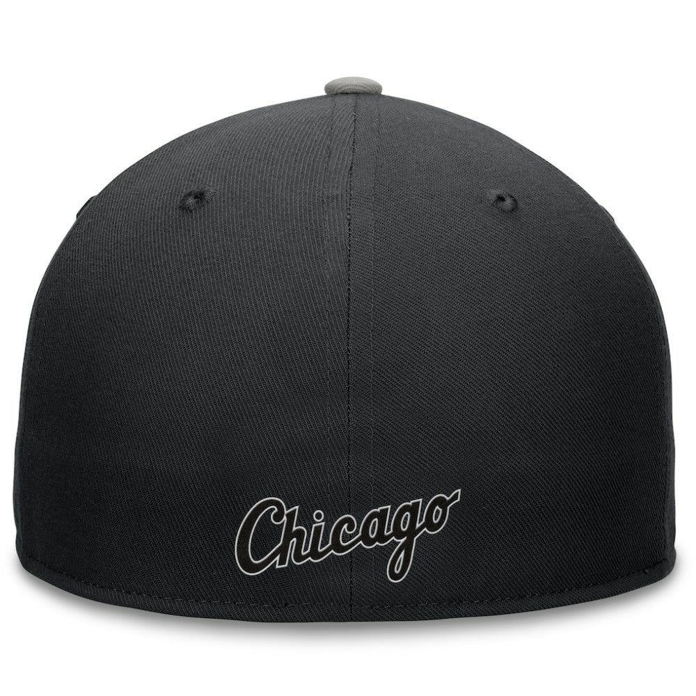 Chicago White Sox Fanatics Fundamental Tri-Script Fitted Hat - MLB