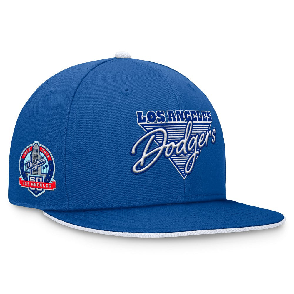 Los Angeles Dodgers Fanatics Fundamental Tri-Script Fitted Hat - MLB