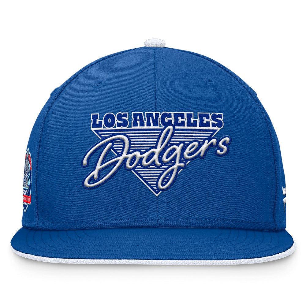 Los Angeles Dodgers Fanatics Fundamental Tri-Script Fitted Hat - MLB