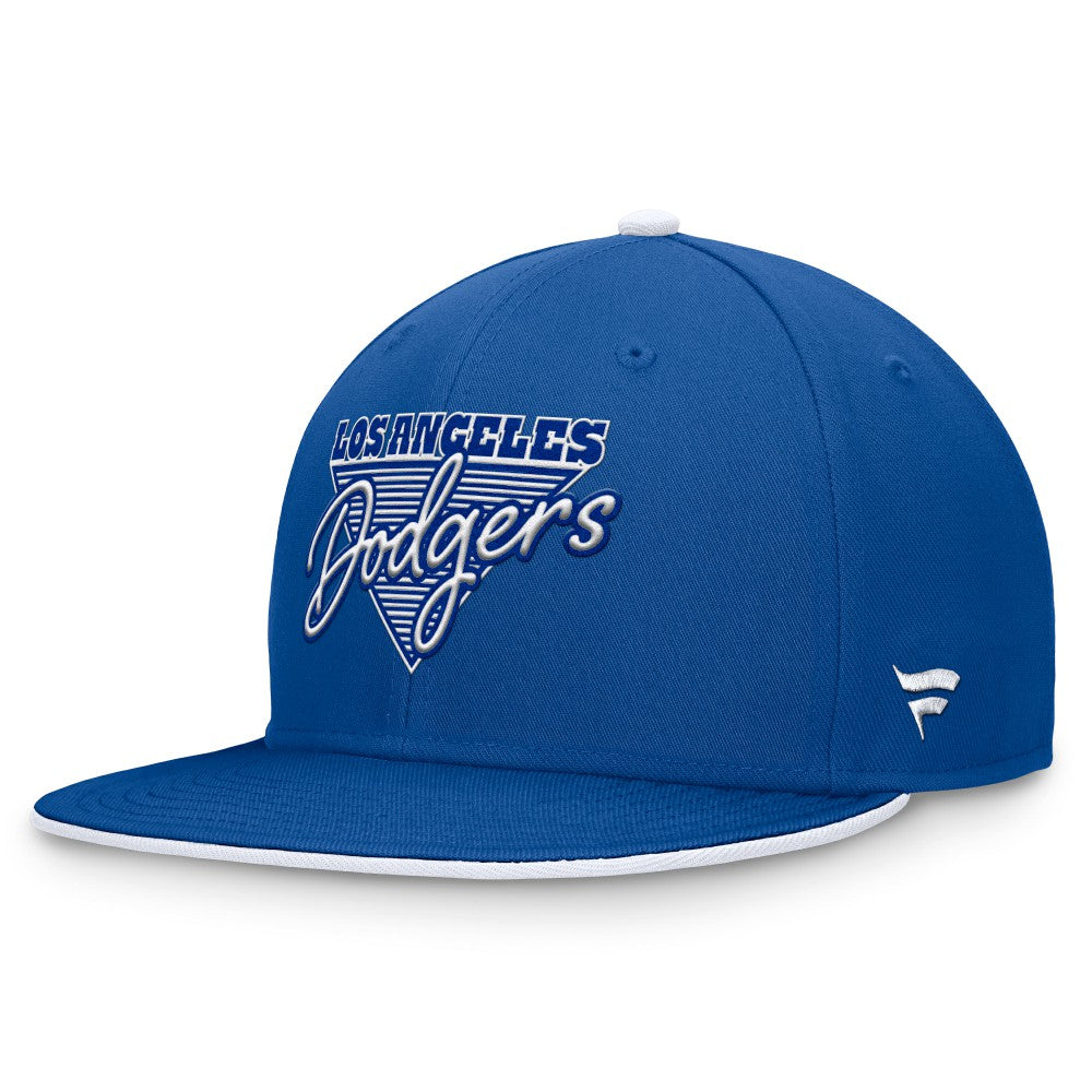 Los Angeles Dodgers Fanatics Fundamental Tri-Script Fitted Hat - MLB