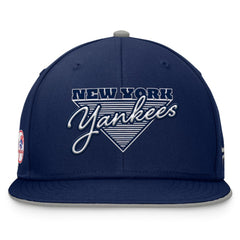 New York Yankees Fanatics Fundamental Tri-Script Fitted Hat - MLB