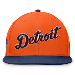 Detroit Tigers Fanatics Fundamental Two-Tone Fitted Hat - MLB