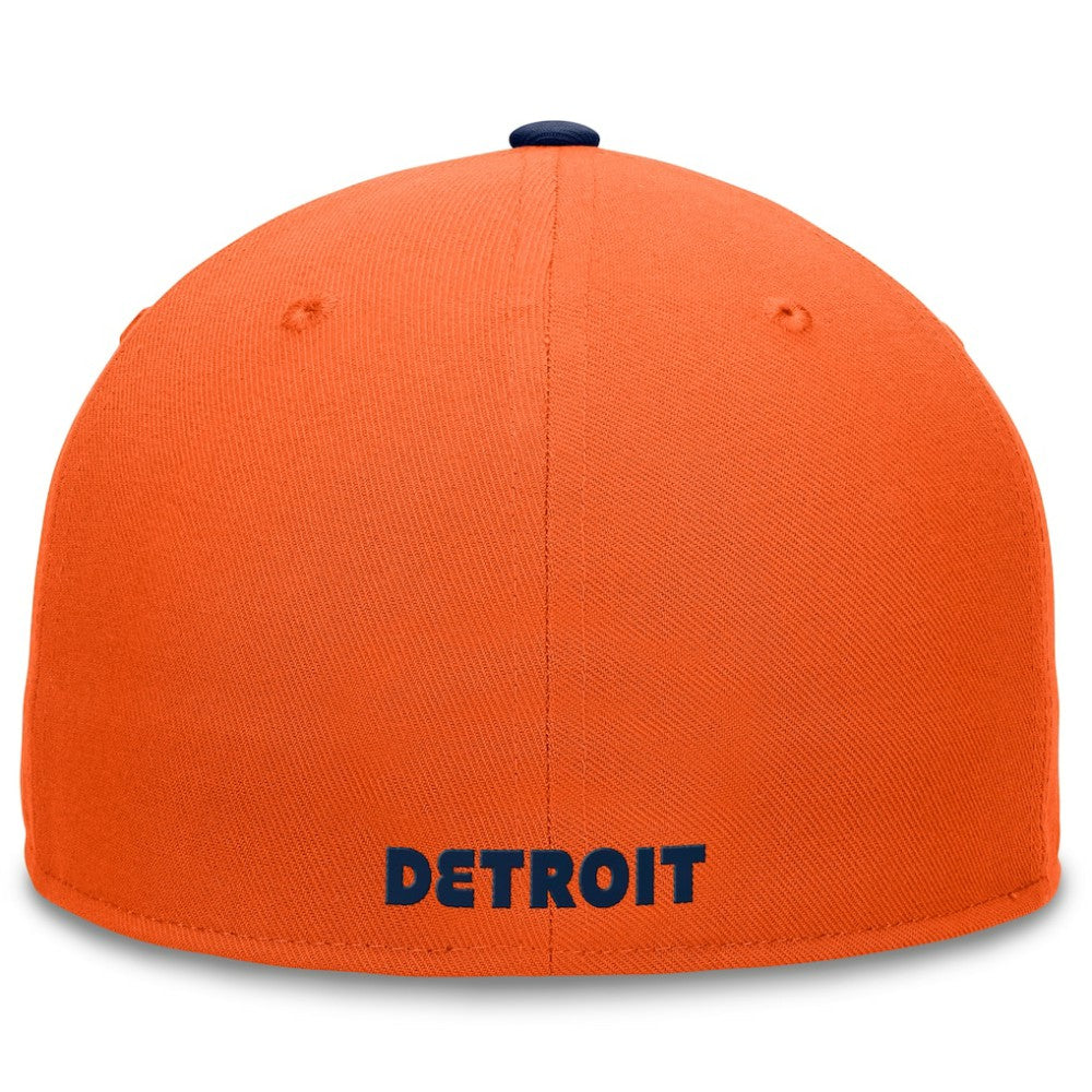 Detroit Tigers Fanatics Fundamental Two-Tone Fitted Hat - MLB