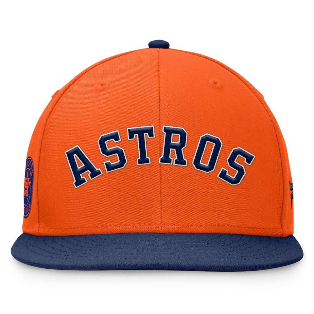 Houston Astros Fanatics Fundamental Two-Tone Fitted Hat - MLB
