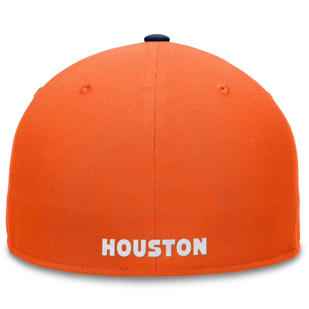 Houston Astros Fanatics Fundamental Two-Tone Fitted Hat - MLB