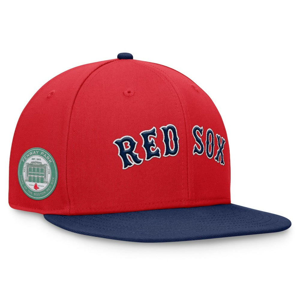 Boston Red Sox Fanatics Fundamental Two-Tone Fitted Hat - MLB