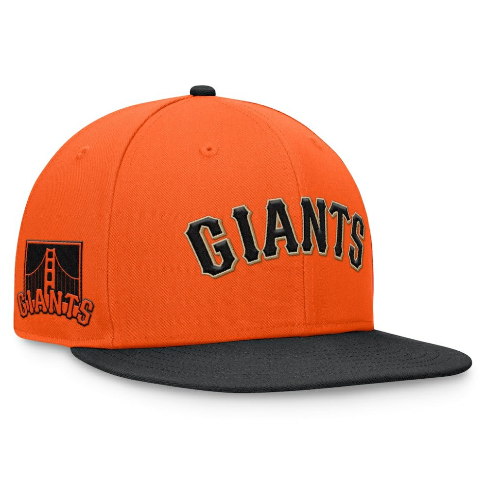 San Francisco Giants Fanatics Fundamental Two-Tone Fitted Hat - MLB