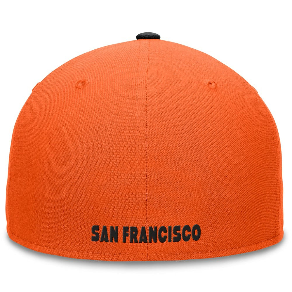 San Francisco Giants Fanatics Fundamental Two-Tone Fitted Hat - MLB