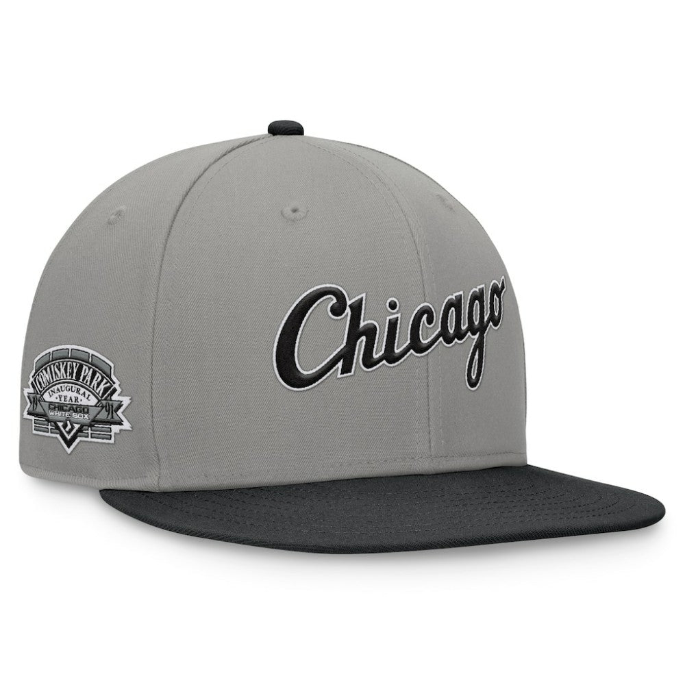Chicago White Sox Fanatics Fundamental Two-Tone Fitted Hat - MLB